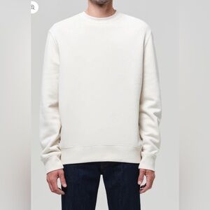 Citizens Of Humanity Cream Men's Sweatshirt